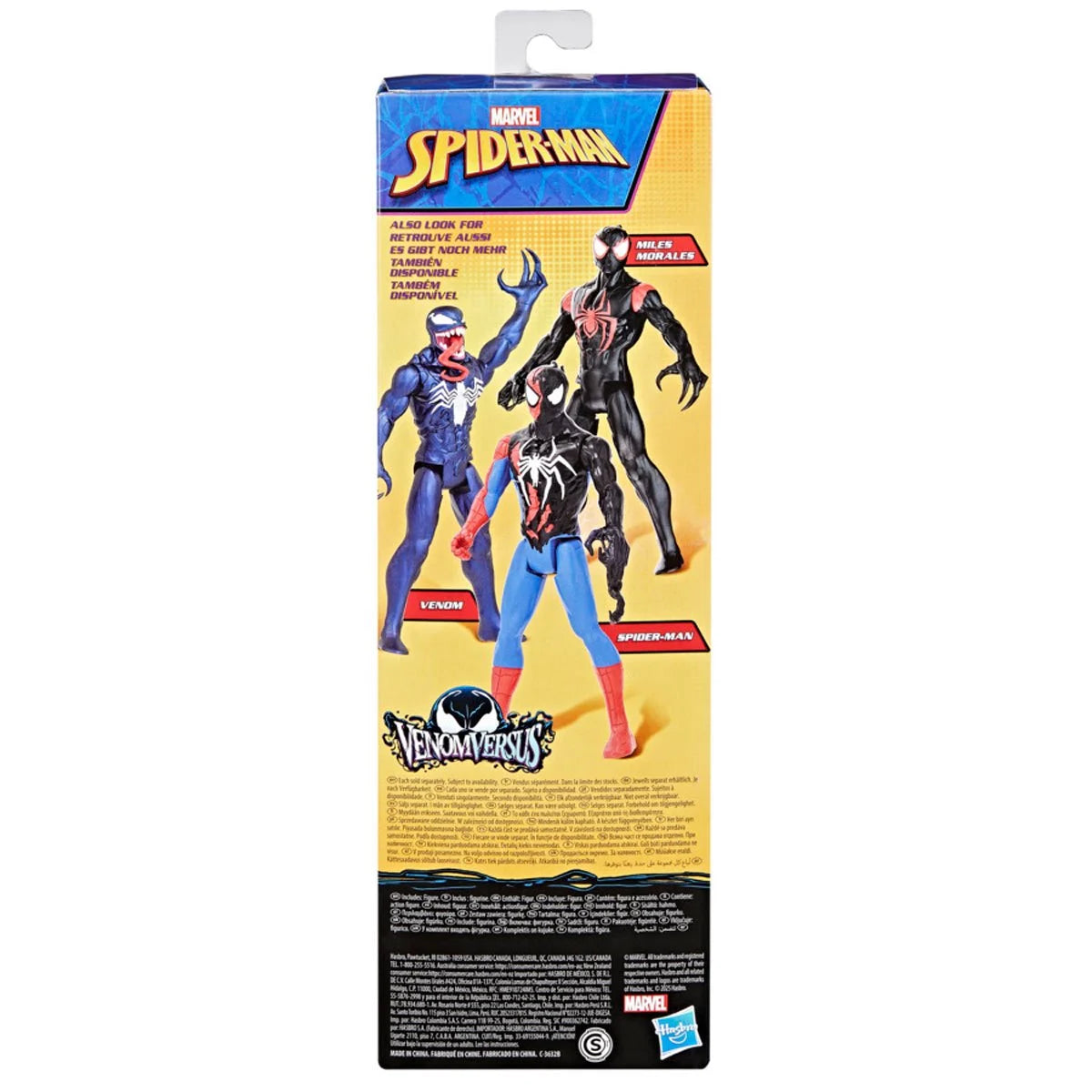 Spider-Man VenomVersus Titan Hero Series Spider-Man 12-Inch Action Figure