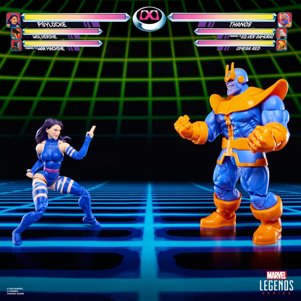 Marvel Legends Gamerverse Action Figure 2-Pack Psylocke vs. Thanos 15 cm